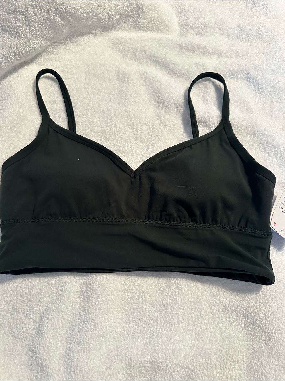 Lululemon Align Sweetheart Bra- Dark Green- 12 A/B per tag- NWT